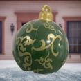 thumbnail image 4 of Vorkoi Yard Inflatable, PVC Christmas Ball Random Color, 24", 4 of 4