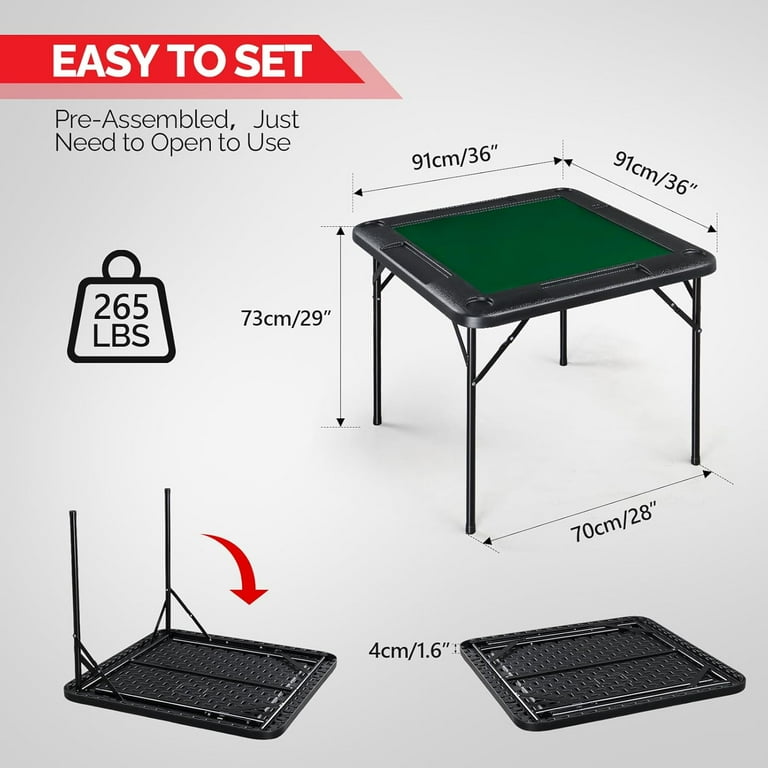 PEXMOR, Foldable Mahjong Table, 35