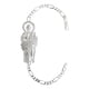 thumbnail image 1 of JOYARIS Esclava Figaro San Judas Tadeo Grande Plata Solida Ley 925 Talla Largo/Ancho: 18 cm x 4 mm PT-0000008, 1 of 4