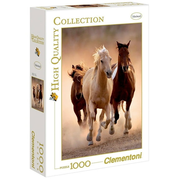 Running Horses1000 pcs. - Jigsaw Puzzle by Clementoni (39168)