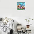 thumbnail image 3 of fashionhome 5D Embroidery Needlework Stitchwork Drawing stitchwork cross-stitch Colorful Cattle Picture Rhinestone Painting Diamond Cross-stitch Needlework Decor, 3 of 9