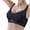 Black, variant on DondPO Comfortable Bras for Women Wireless Bras with Support and Lift Front Closure Bras for Women No Underwire Plus Size Bras for Women Wireless Seamless Tshirt Bra No Wire Bras for Women Black L