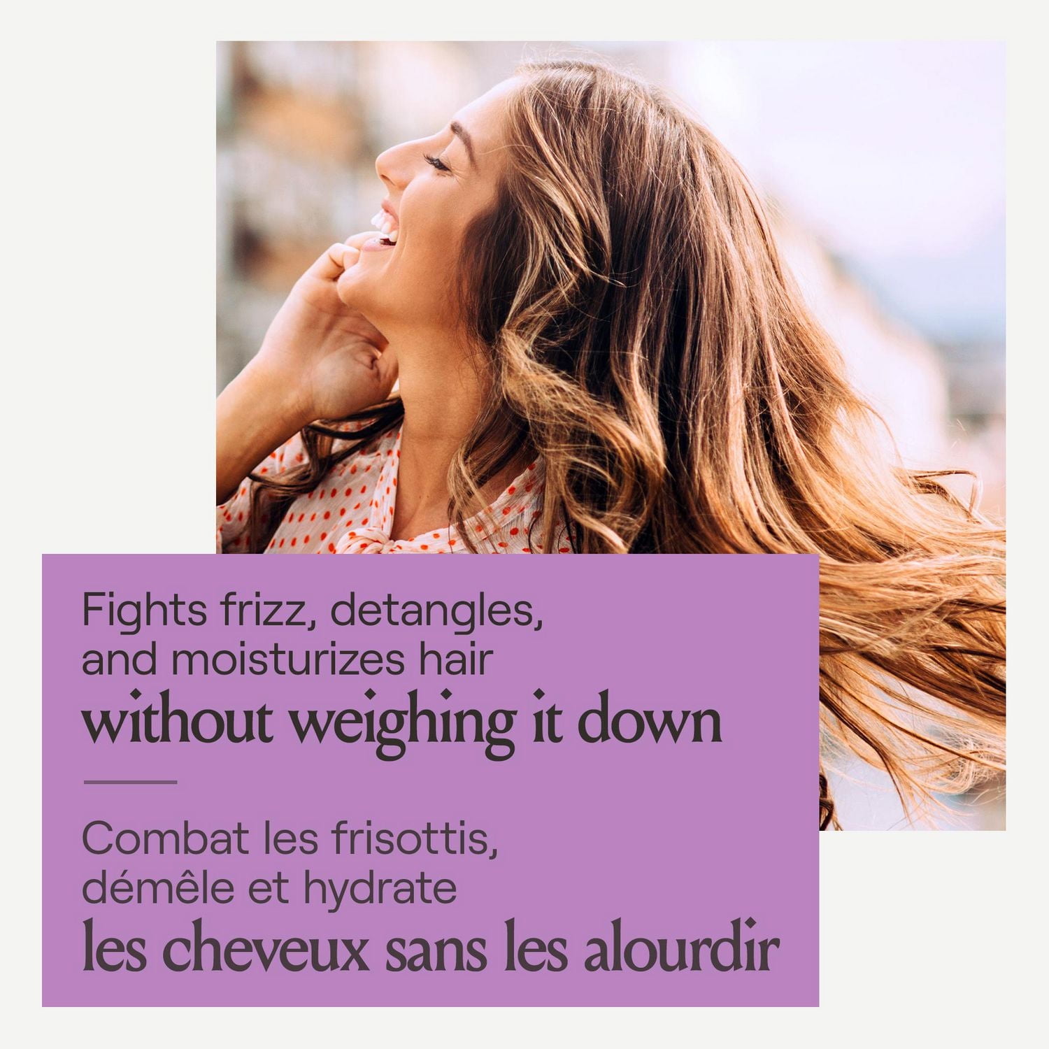 Crème lissante Frizz Ease Weightless Wonder de John Frieda 100 ml