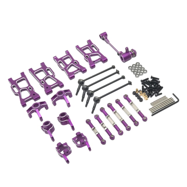 de piezas de actualización pa c RC DIY pa Wltoys 124017 124016 124018 124019 directo Violeta Zulema Piezas de actualización de coche RC