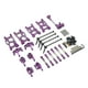 thumbnail image 1 of Kit de piezas de mejora pa c DIY pa 124017 124016 124018 124019 práctico resistente , púrpura Violeta Yotijar Piezas de actualización de coche RC, 1 of 6