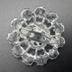 thumbnail image 2 of Lote de 12 broches de flores de cristal con diamantes de imitación transparentes, broches para ramo de boda Diy, 2 of 2