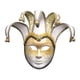 thumbnail image 3 of Máscara de Mardi Gras, máscara de disfraz, máscara facial completa, máscara de cosplay de Halloween para festival, fiesta, espectáculo, espectáculo de Blanco Yinane Cubierta facial de Mardi Gras, 3 of 8