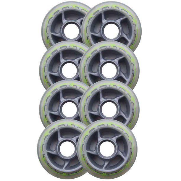 BARBED WIRE 80mm 78a Roller Inline Skate Wheels 8Pack