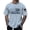 Light Blue, variant on 250th Anniversary USA Shirts Men American Flag T Shirt 4th of July Patriotic Shirt 250 Years Birthday Tees Tops Shirt for Men Navy,M