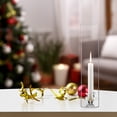 thumbnail image 4 of WGV Clear Hurricane Candle Shade Chimney Tube - 3" Wide x 14" Height, Good quality, Heavy Weighted Base - 1 Pc, 4 of 8
