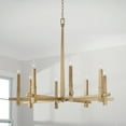 thumbnail image 7 of 8 Light Chandelier In Minimalist Style-33.5 Inches Tall And 39 Inches Wide     -Traditional Installation Capital Lighting 449681Ad, 7 of 7