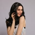 thumbnail image 3 of SUCS Sexy Women Girl Long Black Gradient Wig Wavy Curly Synthetic Fashion Wigs Hot, 3 of 3