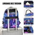 thumbnail image 3 of FORMRS Mini Backpack Purse for Women Travel Daypack Casual Shoulder Bag, Neon Pink Starfish, 3 of 7