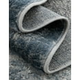 thumbnail image 6 of Unique Loom Portland Collection Area Rug - Albany (7' 10" Square Blue/Ivory), 6 of 9