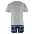 thumbnail image 2 of Pijama George para Caballero Set Playera Manga Corta Gris con Short Talla M 2 Piezas, 2 of 4