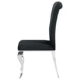 thumbnail image 6 of Betty Velvet Upholstered Dining Side Chair Black (Set of 4), 6 of 11