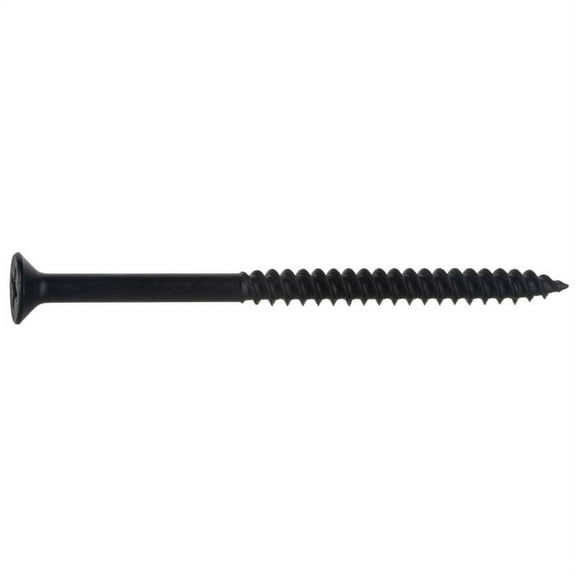 MIDWEST FASTENER 02641 Interior Wood Screw, #8-12 Thread, 2-1/2 in L, Coarse Thread, Flat Head, Phillips Drive, Steel