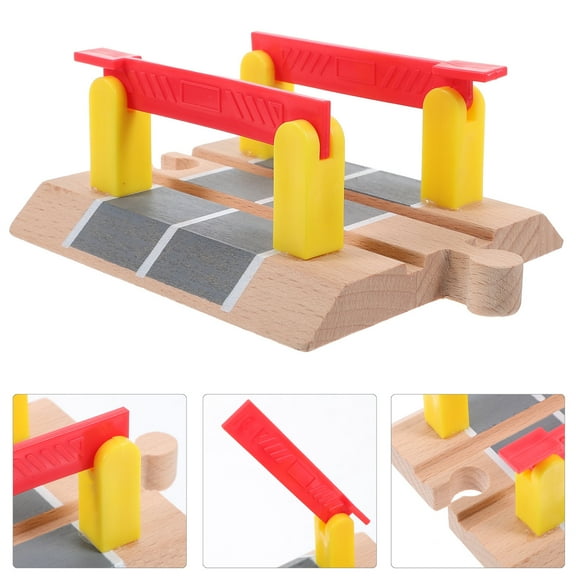 WHAMVOX Wooden Train Track Accessories Child 12.50X9.60X5.00CM
