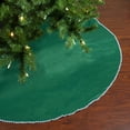 thumbnail image 3 of Northlight 48" Red and White Shell Reversible Christmas Tree Skirt, 3 of 3