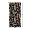 thumbnail image 5 of Schnauzer with Pioneer Flower Shower Curtain 36"x72" ,Bathroom Decorative Shower Curtains Set with 12 Hooks,Modern Waterproof Washable Shower Curtain, 5 of 6