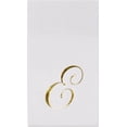 thumbnail image 3 of Gift Boutique Monogram Guest Napkins Letter E, Gold Foil Disposable Paper Napkins, 100 Count, 3-Ply Soft Absorbent, Wedding Party Bathroom Dinner Towels, 3 of 7