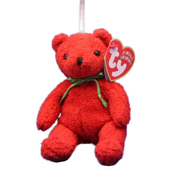 Ty Jingle: Mistletoe the Bear | Stuffed Animal | MWMT's