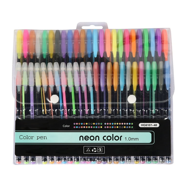 Clearance Sale!!! 24/48 Pack Gel Pens Set Colored Gel Pen Fine