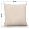 thumbnail image 2 of Happy Halloween Pillow Cover Pumpkin Spider Web Pillow Case Black Linen Throw Cushion Cover Cushion Cases for Home Office Halloween Sofa Bed Decoration, 18" x 18" (4Pcs), 2 of 6