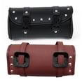 thumbnail image 2 of BUYISI Motorcycle Tool Bag Synthetic Leather Round Fork Bag For Black, 2 of 5