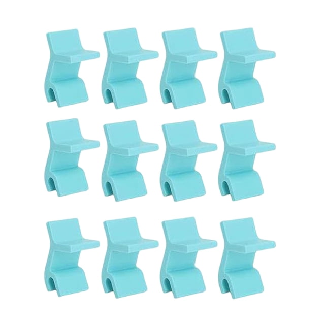 Ounissouiy 8 piezas de soporte para apiladores de bandejas de gel de sílice originales para utensilios de cocina, bandejas para horno, apiladores Herramientas y accesorios para hornear 12 piezas