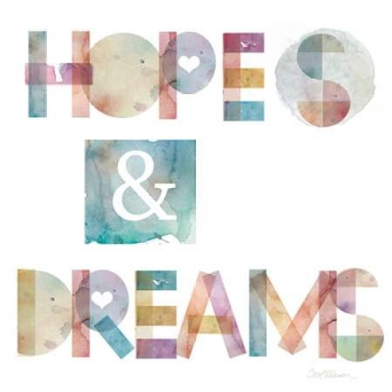 Hopes and Dreams Canvas Art - Carol Robinson ()