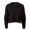Black, variant on BW3515 Women's Cropped Retro Jersey-Shamrock-XL