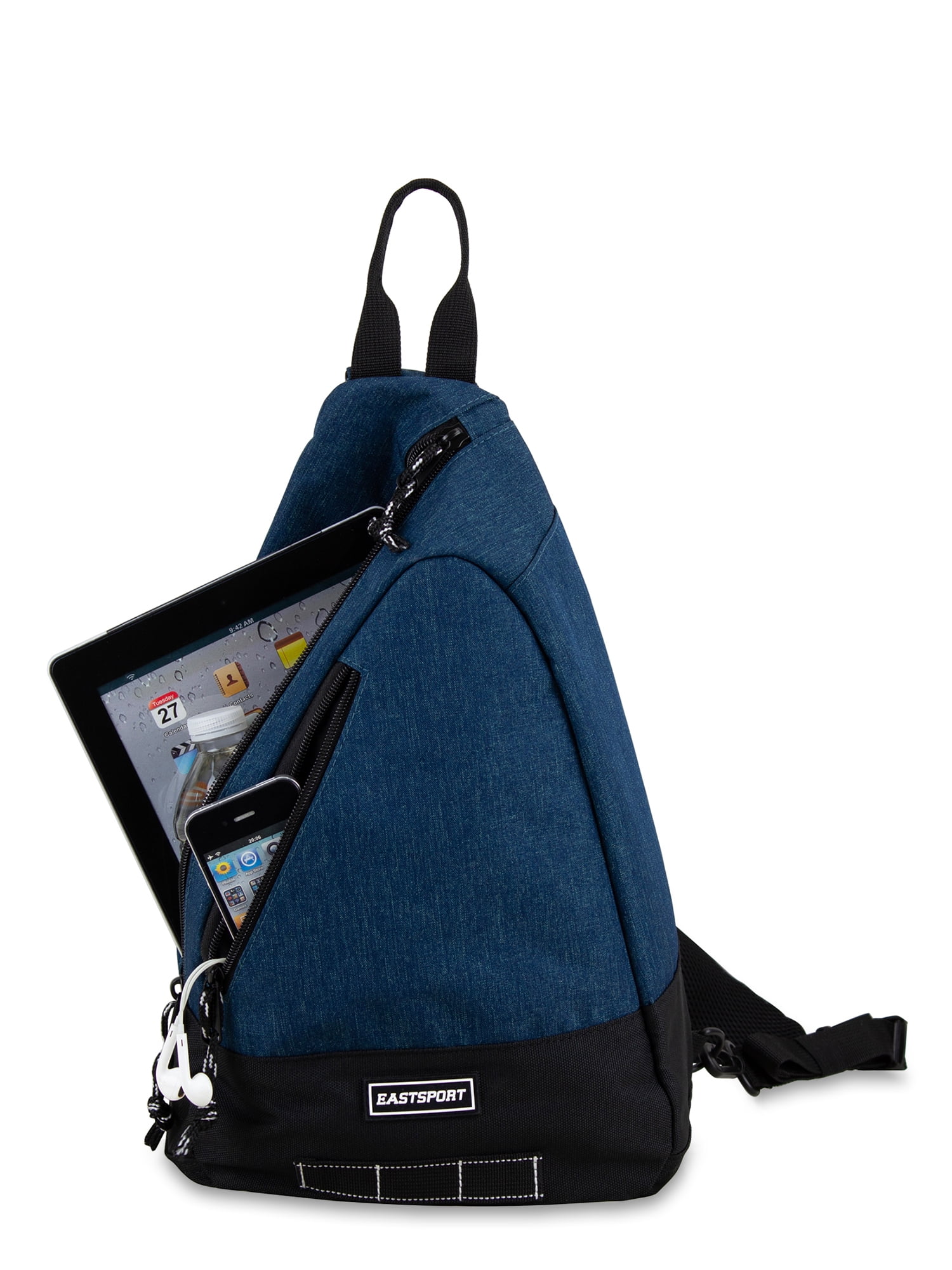 Eastsport Range Ergo Sling Backpack, Teal Heather