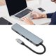thumbnail image 5 of Adaptador de concentrador USB soporte de aplicabilidad amplia de concentrador USB C 4K 30Hz para PC, 5 of 8