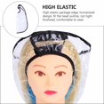 thumbnail image 2 of 2Pcs White Plastic Hair Washing Apron for Salon Use and Home Care with Adjustable Feature, 2 of 8