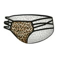 thumbnail image 3 of Panties for Women Tbopshirt Brief Underwear,Hipster Underwear,Leopard Print Women Translucent Underwear Sheer Lace Tank Lace Underpant,Cheeky Panties, 3 of 8