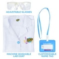 thumbnail image 2 of Learn & Climb Lab Coat for Kids with Adjustable Glasses & Personalized ID Card for Science Projects & Experiments, 2 of 4