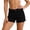 Black, variant on Women Mid Rise Jeans Shorts Frayed Fringed Summer Stretchy Casual Denim Shorts with Pockets S-2XL Black
