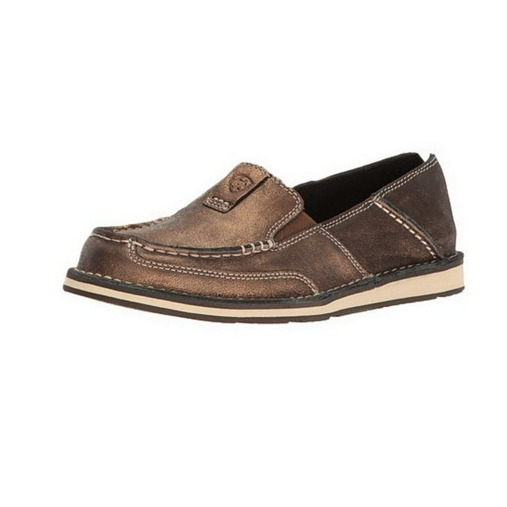 Ariat Ariat Casual Shoes Womens Cruiser Slip On Metallic Bronze