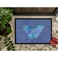 thumbnail image 3 of Carolines Treasures 8855JMAT Butterfly on Slate Blue Doormat 24x36 36"L x 24"W multicolor, 3 of 4