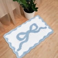 thumbnail image 7 of Bow Bathroom Rugs Rug Cute Bath Mat Girly Shower Rug Bath Mat Bow For Bedroom Kitchen Bathroom Floor Carpet, 7 of 7