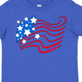 thumbnail image 4 of Inktastic Stylized American Flag Fourth of July Boys or Girls Toddler T-Shirt, 4 of 5