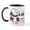 White/Black Inside, variant on CafePress - Peanuts Halloween Happiness - 11 oz Ceramic Mug - Novelty Coffee Tea Cup