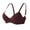 Wine, variant on YUGYXL Women's Lace Trim Push Up Underwire Bra Comfortable High Support Padded Everyday Bras White