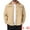 Light Khaki, variant on DARING DIVA Collared Button Front Fleece Lining Cargo Trucker Jacket S Black