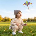 thumbnail image 7 of Toddler Boys Girls Sweatsuit 2 Piece Outfits Long Sleeve Crew Neck Sweatshirt and Sweatpants Fall Athletic Set for Girls,Beige,110, 7 of 7