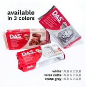DAS® Air Hardening Modeling Clay, White, 2.2 lb, Block