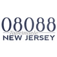 thumbnail image 3 of Tabernacle, New Jersey, 08088 Zip Code (Blue) (100% Cotton Tea Towel, Decorative Hand Towel, Kitchen and Home), 3 of 3