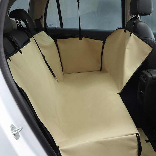 Funda de asiento de coche para perros y gatos, Protector de hamaca trasera, manta impermeable para transportar cachorros