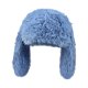 thumbnail image 1 of Gorro de peluche con orejas largas, gorro con tocado de animales de dibujos animados, gorro cálido de moda para Azul, 1 of 9